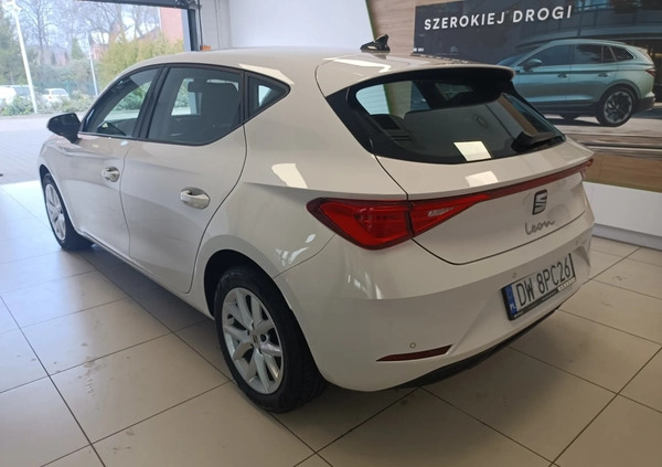 Seat Leon cena 74900 przebieg: 49946, rok produkcji 2021 z Miejska Górka małe 326